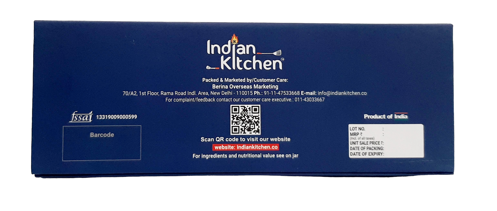 Indian Kitchen Travel Pack Indian Kitchen Travel Pack